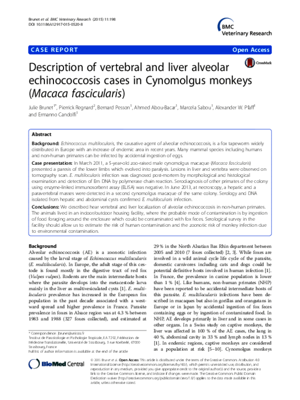 BMC VETERINARY RESEARCH